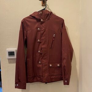 Burton Women’s Maroon Snow Coat- Size M